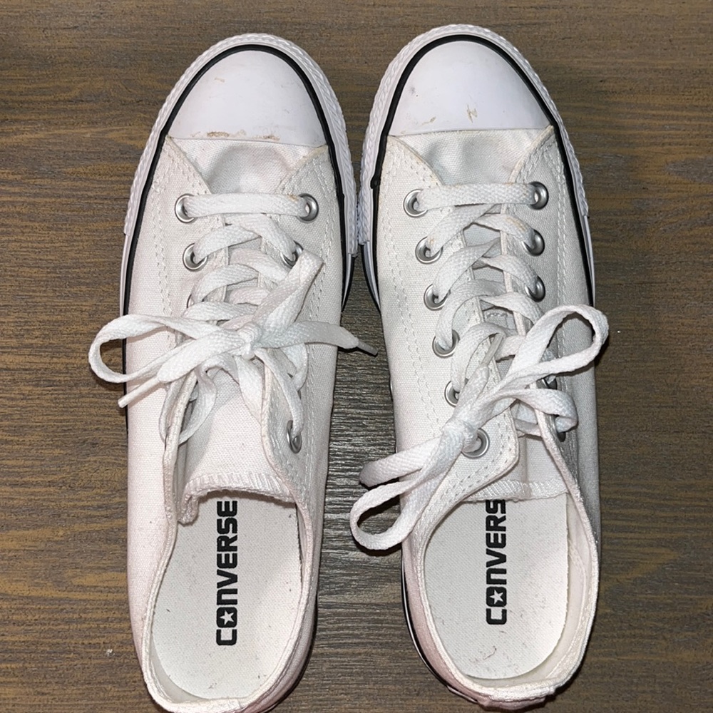 White Converse Sneakers